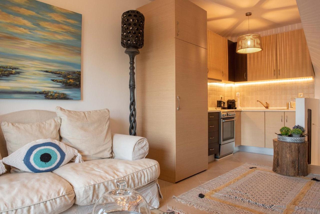 Dandy Villas Nea Roda - Melodic Waves - Private - Pool - Parking - Cellar Екстер'єр фото